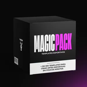 Imagem de capa para o Curso online Magic Pack - Backgrounds Esportivos Prontos