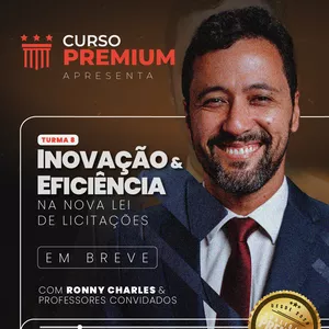 Imagem de capa para o Curso online Curso Premium: Inovação e Eficiência na Nova Lei de Licitações (Turma 8)