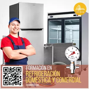Imagen de portada para Curso online Refrigeración Doméstica y Comercial