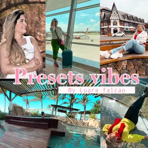 Imagem de capa para o Ebook presets  vibes by Luara falcão 