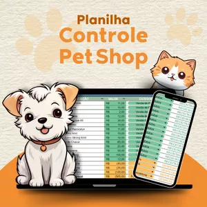 Imagem de capa para o Curso online Planilha Controle Pet Shop