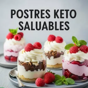 Imagen de portada para Ebook POSTRES CETOGÉNICOS