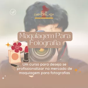 Imagem de capa para o Curso online Make Up Fotografia