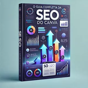 Imagem de capa para o Ebook Estratégia de SEO do Canva: O Guia