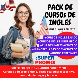 Imagen de portada para Ebook Mega Pack Cursos de Ingles + Bonos