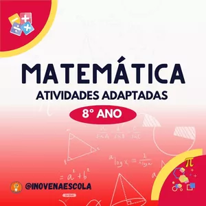Imagem de capa para o Ebook Matemática 8º ano - Adaptações Curriculares