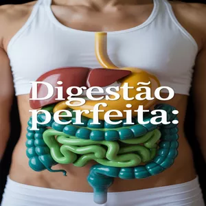 Imagem de capa para o Ebook Fim do Inchaço: O Guia para Regular o Intestino e Desinchar