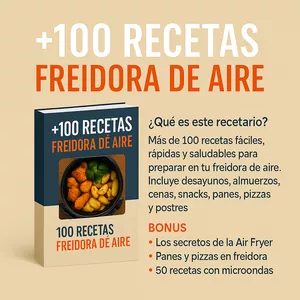 Imagen de portada para Curso online +100 RECETAS CON AIR FRYER