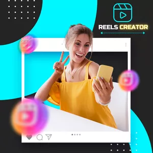 Imagem de capa para o Curso online Reels Creator - Do Basico ao Avançado  2.0