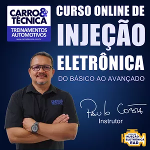 Imagem de capa para o Curso online Curso On Line de Injeção Eletrônica - Do Básico ao Avançado