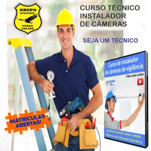 Curso CURSO DE INSTALADOR DE CÂMERAS WIFI