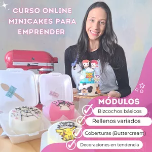 Imagen de portada para Curso online Mini Cakes para Emprender