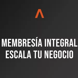 Imagen de portada para Curso online Membresía Integral Escala tu Negocio