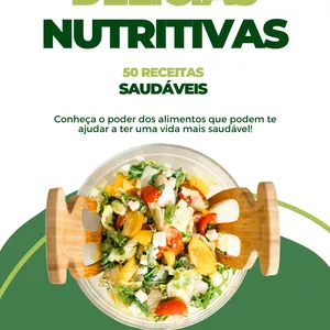 Imagem de capa para o Ebook Delícias Nutriticas