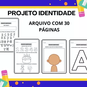 Imagem de capa para o Ebook ATIVIDADES ED.INFANTIL IDENTIDADE