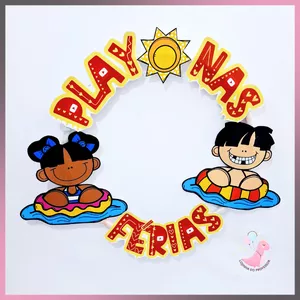 Imagem de capa para o Ebook Play nas férias- bambolê para foto