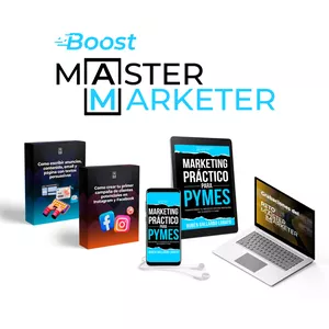 Imagen de portada para Curso online Boost Master Marketer