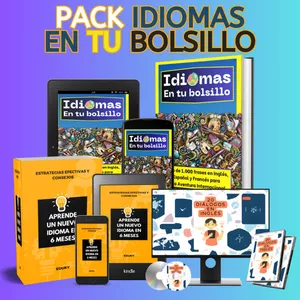 Imagen de portada para Ebook [SUPER PACK] Idiomas en tu Bolsillo [1000 Frases en Español/Inglés/Frances + Guía para Aprender un Idioma en 6 Meses + 20 Diálogos en Inglés]