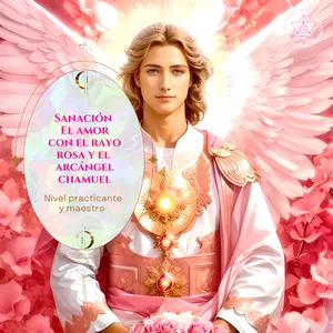 Imagen de portada para Curso online Sanando el Amor con el Rayo Rosa y el Arcángel Chamuel