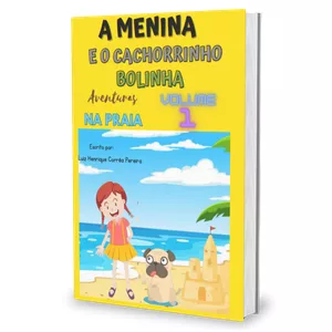 Imagem de capa para o Ebook A menina e o cachorrinho Bolinha