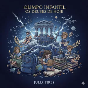 Imagem de capa para o Ebook Olimpo Infantil: Os Deuses de Hoje