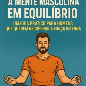 Imagem de capa para o Ebook A  Mente Masculina em Equilíbrio: Um Guia Prático para Homens que Querem Recuperar a Força Interna 