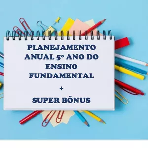 Imagem de capa para o Ebook PLANEJAMENTO ANUAL 5º ANO DO ENSINO FUNDAMENTAL ALINHADO COM A BNCC DE 2022/2023