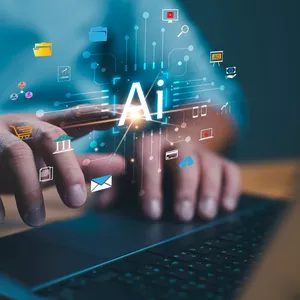 Imagem de capa para o Ebook Transformação Empresarial com IA: Da Automação à Inovação