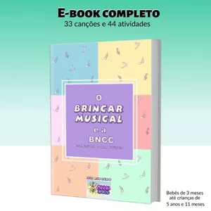 Imagem do curso E-book "O BRINCAR MUSICAL E A BNCC"