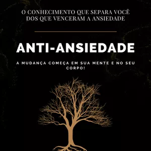 Imagem de capa para o Ebook ANTI-ANSIEDADE
