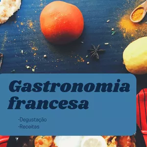 Imagem de capa para o Ebook Gastronomia francesa  