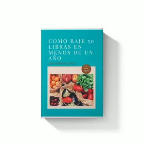 Imagen de portada para Ebook Como baje 50 libras en menos de un año