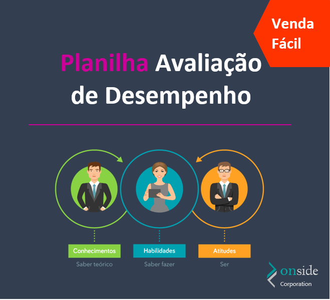 Planilha Planilha de Avaliação de Desempenho por Competências 5.0