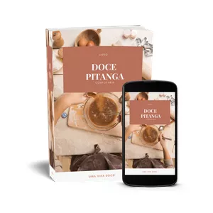 Imagem de capa para o Ebook Livro Doce Pitanga Confeitaria 