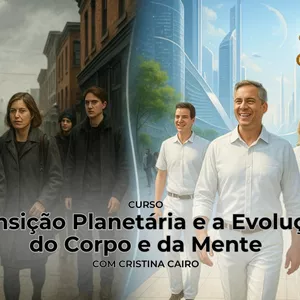 Imagem do curso Gravação Workshop: 🌍✨ Transição Planetária e a Evolução do Corpo e da Mente com Cristina Cairo✨🌍🌍