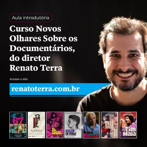 Imagem de capa para o Curso online Aula introdutória curso Novos Olhares sobre os documentários