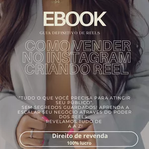 Imagem do curso COMO VENDER NO INSTAGRAM CRIANDO REEL -  Guia definitivo de REELS 