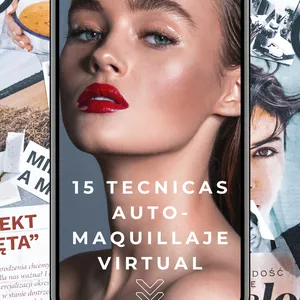 Imagen de portada para Ebook 15 Técnicas de Automaquillaje Virtual