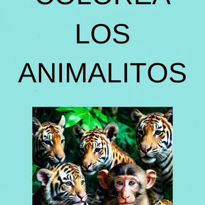 Imagen de portada para Ebook Librito de animalitos para colorear