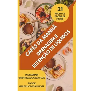 Imagem de capa para o Ebook CAFÉS DA MANHÃ FÁCEIS DE FAZER - DRENAGEM