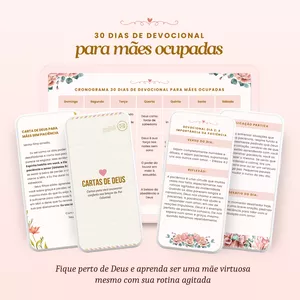 Imagem de capa para o Curso online 30 Dias de Devocional para Mães Ocupadas