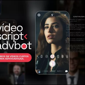 Imagem de capa para o Curso online Vídeo Script AdvBot