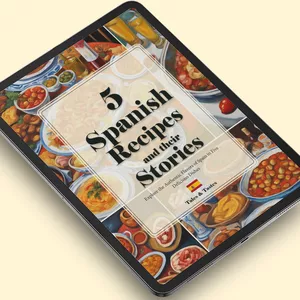 Cover image for Ebook 5 Spanish Recipes and Their Stories