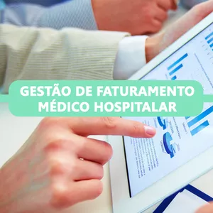 Imagem de capa para o Ebook Gestão de Faturamento Médico-Hospitalar