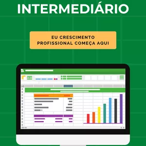 Imagem de capa para o Curso online Excel básico e Intermediário