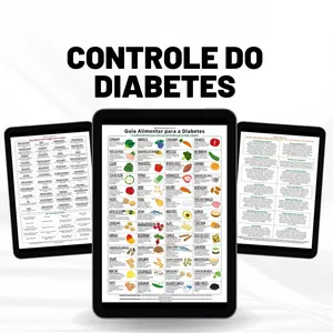 Imagem de capa para o Ebook Guia Completo para um Estilo de Vida Saudável no Controle do Diabetes