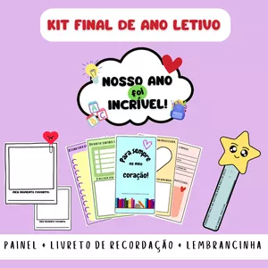 Imagem de capa para o Ebook Kit final de ano letivo