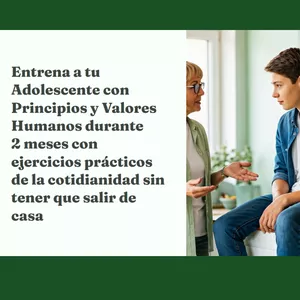 Imagen de portada para Ebook Consigue educar a tu adolescente en casa con principios y valores humanos durante 2 meses con ejercicios prácticos de la cotidianidad sin tener que salir de casa