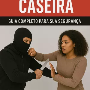 Imagem de capa para o Ebook Defesa Pessoal Caseira