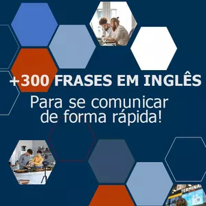 Imagem do curso Treinamento de Inglês com +300 Frases Essenciais - Áudios + PDF GRÁTIS!